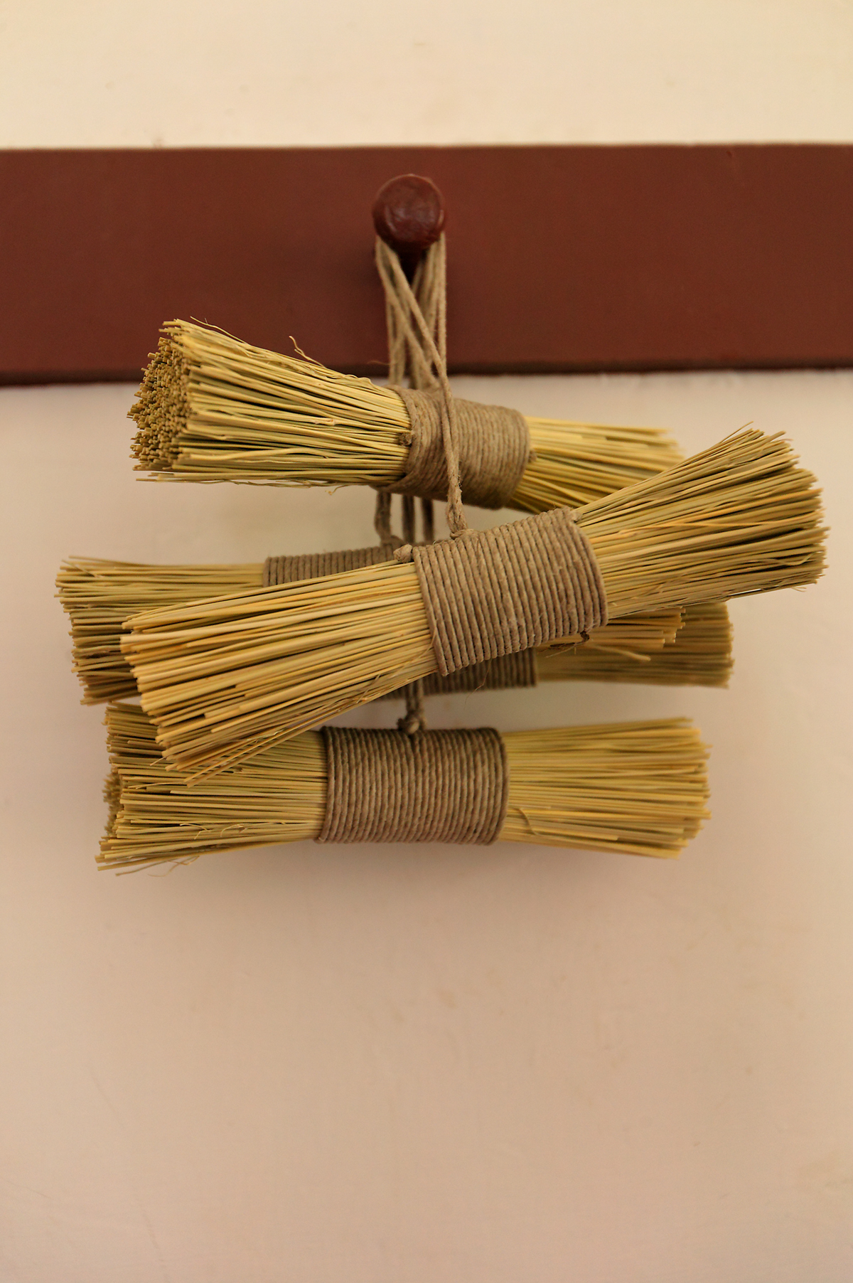 pot scrubber broom, pot scrubber, handmade broom, craftmade broom