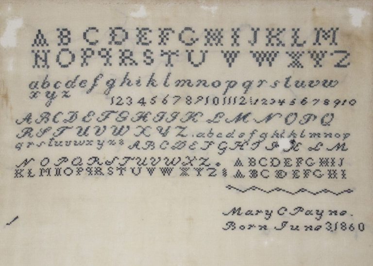 Cross Stitch Shaker Samplers Shaker Village of Pleasant Hill