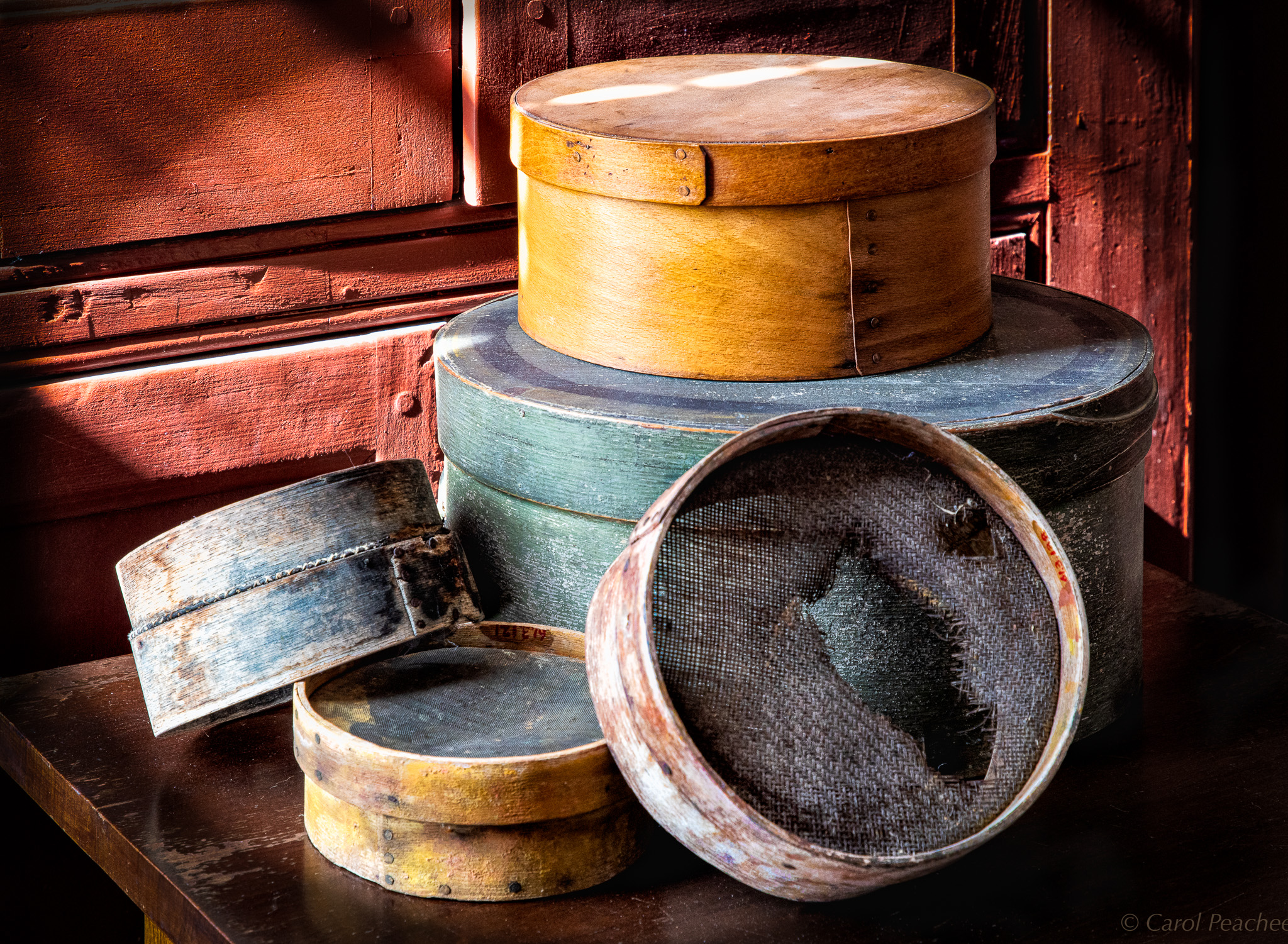 Shaker Boxes and Torn Sifter